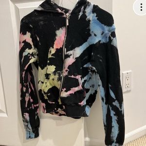 Tie dye Hardtail zip up
